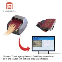 USB 2.0 Interface Scanner de passeport HD 5.0 MP Caméra 2 secondes Vitesse de numérisation Stock Aéroport/Hôtel Utilisation Carte d'identité Permis de conduire