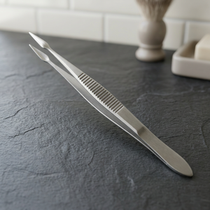 Pinces à éclats droites super fines BK Industries 11,5 cm, poignée moletée argentée, certifiées CE, instrument chirurgical dentaire de classe I 12 - Product Image 6