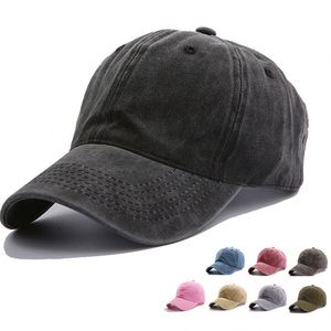 Casquette vintage à 6 panneaux, design personnalisé, effet délavé à l'acide, mode outdoor, brodée, casquette de papa unisexe, casquettes de sport - Product Image 2