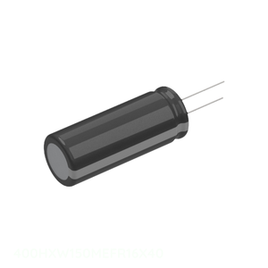 ตัวเก็บประจุ150 uF 20% สารส้ม150 UF 400V ผ่านรูตัวเก็บประจุ - Product Image 1