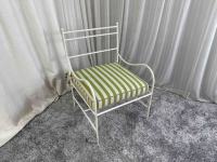 Fauteuil moderne en acier inoxydable pour salon, confortable, imperméable, mobilier de maison
