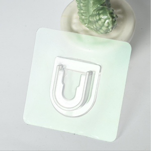 Strong Transparent <strong>Hook</strong>/ Adhesive Sticker Wall <strong>Hook</strong> Load-bearing Sucker <strong>Kitchen</strong> Traceless Sticker - Product Image 6