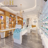 Présentoir à lunettes pour magasin avec service de conception clé en main, table d'exposition personnalisée pour opticien