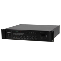 Amplificateur de sonorisation commercial 150W avec entrées multi-micros, lecteur USB et FM pour hôtels, écoles et centres commerciaux