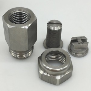 Buses de pulvérisation de ventilateur plat industriel à haute pression à filetage femelle avec <span class=keywords><strong>filtre</strong></span> - Product Image 6