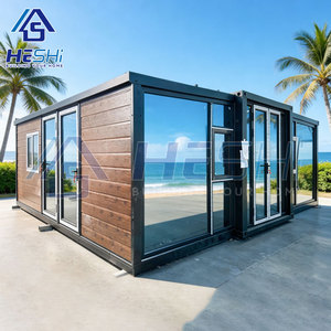 บ้านสำเร็จรูปแบบตู้คอนเทนเนอร์ขนาด 20 ฟุต 40 ฟุต ขยายได้ 1 2 3 4 5 ห้องนอน พร้อมห้องครัวพับได้ บ้านขนาดเล็ก - Product Image 2