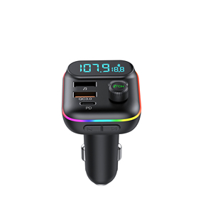Agetunr T70บลูทูธไร้สายโมเดเลเตอร์แปลง USB คู่ชาร์จเร็วเครื่องส่งสัญญาณ FM ในรถ BT วิทยุ FM เครื่องเล่นเพลง <span class=keywords><strong>Mp3</strong></span>