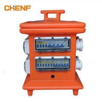 Boîtier d'alimentation mobile multi-boucles CHENF personnalisé, IP65, avec interfaces de prise sur mesure pour câblage d'événements extérieurs en direct