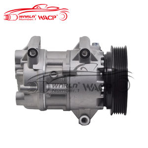 RC.600.166 Compresseur de système d'air pour <span class=keywords><strong>Renault</strong></span> pour Megane pour <span class=keywords><strong>Grand</strong></span> pour Tour <span class=keywords><strong>2006</strong></span> CVC5 6PK Car AC Parts Compressor WXRN004 - Product Image 4