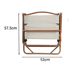 Chaise <span class=keywords><strong>de</strong></span> camping portable en aluminium avec table latérale, chaise lune pliable pour pique-nique en plein air, pêche et vente ambulante - Product Image 6