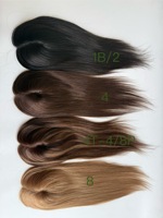 Prêt à expédier : Topper capillaire mono en cheveux humains bruts, noué à la main, avec cuticules alignées, pour femmes souffrant de perte de cheveux