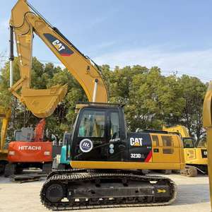 Mini-excavatrice sur chenilles Caterpillar CAT323 323D d'occasion de haute qualité avec moteur, prix bas, modèle 2024 - Product Image 1
