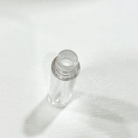 Tube de brillant à lèvres rond transparent vide, emballage cosmétique en plastique avec applicateur doe foot, personnalisable avec logo OEM – Meilleures ventes
