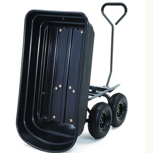مقطورة من العربة مع عربة مساعدة إطار معدني - Product Image 1