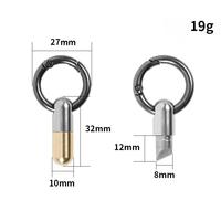 Mini couteau utilitaire porte-clés en forme de capsule, logo personnalisé, coupe-boîte métallique portable, outil de coupe EDC de poche pour l'ouverture de colis