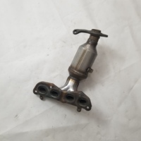 Collecteur d'échappement haute performance en acier inoxydable avec catalyseur à trois voies pour Vios-YueYang 2014, norme Euro VI