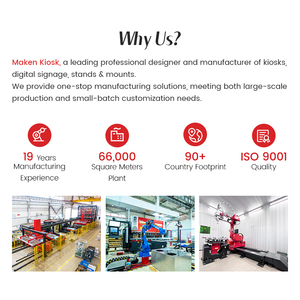 27 inch miễn phí thường vụ kim loại quảng cáo <span class=keywords><strong>kiosk</strong></span> đứng màn hình hiển thị đứng cho <span class=keywords><strong>kiosk</strong></span> - Product Image 6