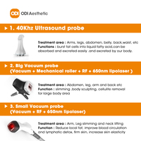 Máquina de Belleza Adelgazante Odi, Quemador de Grasa, Masajeador Corporal Adelgazante, Disolución de Grasa y Celulitis, Máquina Corporal Adelgazante por Ultrasonido