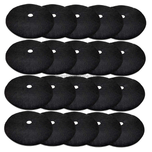 Anneau de paillis rond de 1 mm, protecteur d'arbre, tapis non tissé, réutilisable, barrière <span class=keywords><strong>anti</strong></span>-mauvaises herbes résistante, <span class=keywords><strong>FEUTRE</strong></span> pour la lutte contre les mauvaises herbes, protection des racines - Product Image 5