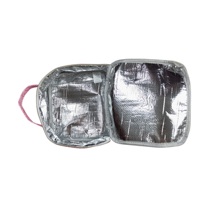 NO quantité minimale de commande RTS Enfants Bébé Fille Léopard Boîte À Lunch Polyester Préscolaire Sacs À Lunch avec Fermeture À Glissière - Product Image 6