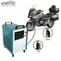 SH-P-350 Tragbarer Wasserstoff-Kohlenstoff-Reiniger 350L/H Kompaktes HHO-Motoren-Entkarbonisierungswerkzeug für Kleinwagen und Roller