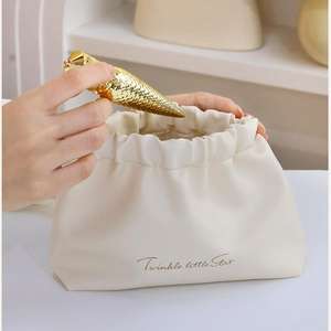 Borsa cosmetica per il trucco borsa per il trucco con rossetto impermeabile in pelle Pu HANFEIZI - Product Image 4