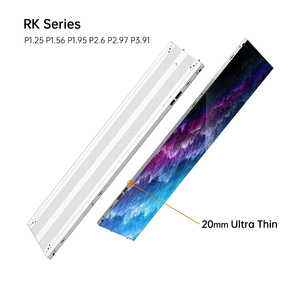 RAYBO Interior Fijo P1.5 P1.9 P2.6 P2.9 Empalme sin costuras Hd Led Video Wall Ultra Thin 20mm Iglesia Led Video Wall Pantalla interior - Product Image 2
