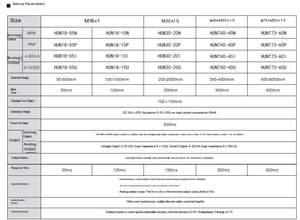 Heinxs M18 siêu âm Cảm biến khoảng cách NPN Khoảng cách điều chỉnh HUN18-05N - Product Image 6