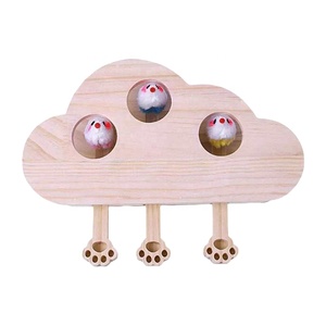 Nouveau Puzzle en bois massif interactif drôle boîte fournitures nuage forme <span class=keywords><strong>Hamste</strong></span> - Product Image 1