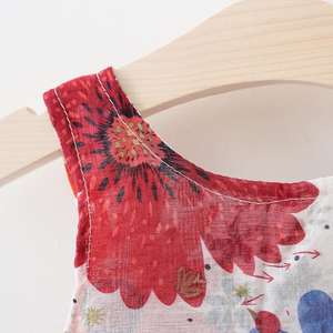 Nouvelles robes mignonnes pour filles, robe décontractée en coton, vêtements pour bébés, vêtements pour fillettes, vêtements pour enfants, chapeau gratuit - Product Image 3