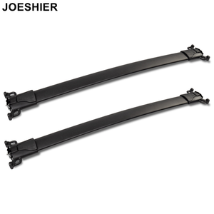 Barres transversales de toit de voiture JOESHIER en alliage d'aluminium 100 kg+ avec rails porte-bagages, installation facile pour Chevrolet Equinox 2010-2017 - Product Image 1
