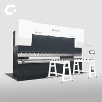 Presse plieuse électrohydraulique de 600 tonnes et 6000 mm avec commande CNC Delem DA53TX pour le pliage de tôles lourdes