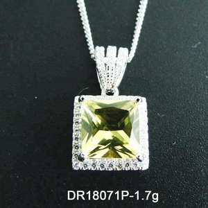 Plata de Ley 925 Australia <span class=keywords><strong>alejandrita</strong></span> cambiante morganita <span class=keywords><strong>piedra</strong></span> colgante de joyería para el bien de la joyería de la mujer - Product Image 4