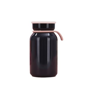 New Japanese Style Cute 304/201 Stainless Steel <b>Large</b> Capacity Milk Cup Outdoor Portable Vacuum Insulated Lanyard Students - Product Image 5