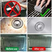 Brique de nettoyage pour barbecue écologique en pierre ponce haute densité pour cuisine et barbecue extérieur