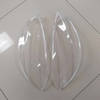 Repuestos de Auto 98163114180 98163114114 Cubierta de Lente de Cristal para Faro Trasero para Porsche 981 Boxster