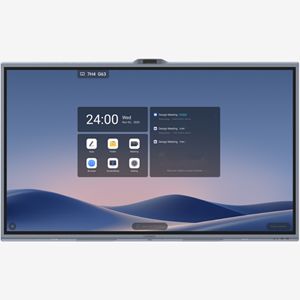Système de visioconférence V6550, écran plat UHD 4K de 65 pouces, série XBoard V7, tout neuf - Product Image 3