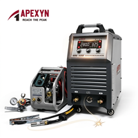 APEXYN MIG 500 380V 500A Poste à souder onduleur triphasé MMA sans gaz pour métaux, diamètre de fil max. 1,6 mm, garantie 2 ans