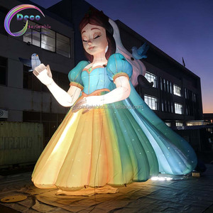 Personnage <span class=keywords><strong>de</strong></span> dessin animé gonflable géant personnalisé, personnage gonflable animé Blanche-Neige pour <span class=keywords><strong>la</strong></span> décoration - Product Image 2