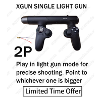 Pistola de Luz USB XGUN / Pistola Híbrida con Giroscopio en Formato SMG con Versión de Gamepad Compatible con PS4 y PC
