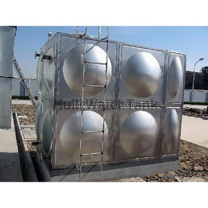 Soldadura 20000l Tanque de agua de lluvia de acero inoxidable Arap Dinlendirme <span class=keywords><strong>Tanki</strong></span> Tanques de almacenamiento de acero rectangular de 5000 litros - Product Image 3