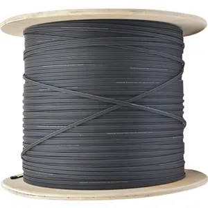 光纤光缆电缆芯Fibra Optica LSZH护套FTTH光纤到户1 2 4钢聚氯乙烯构件材料产地瓜尺寸