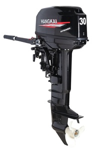 Hangkai 30hp <span class=keywords><strong>2</strong></span> Takt Benzine Buitenboordbootmotoren Hoge Kwaliteit Manul Start Elektrische Start Speedboot Motor - Product Image 3