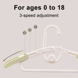 Appendiabiti per Bambini Intelligente Telescopico Espandibile in Plastica, Design Moderno e Minimalista, per Età 5-18 Anni, Uso Domestico - Product Image 3