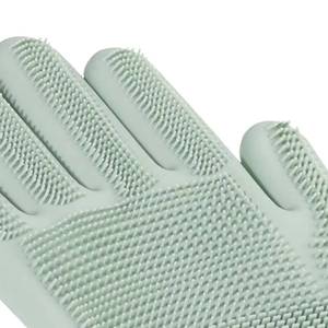 Multi-Functional Reusable <b>PLA</b> Waterproof Food-Grade Silicone Dishwashing Gloves - Product Image 5