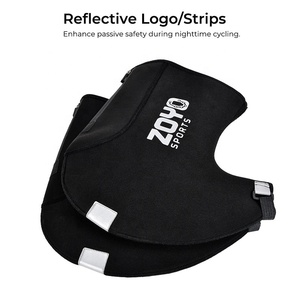 ZOYOSPORTS hiver guidon mitaines résistant au froid imperméable coupe-vent réfléchissant unisexe cuir plein doigt gants de cyclisme pour - Product Image 4