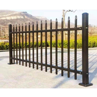 Grillage de fer écologique de haute qualité personnalisé clôture en acier garde-corps en fer et clôture extérieure et portail pour jardin cour