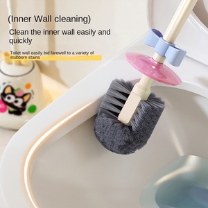 Spazzola per WC in Plastica con Manico Lungo, Nuova Spazzola per Pulizia del Bagno dal Design Elegante - Product Image 2