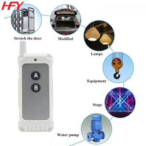 Télécommande sans fil universelle avec technologie d'apprentissage de code, 4 boutons, portée de 100 m pour grue et porte de garage - Product Image 4