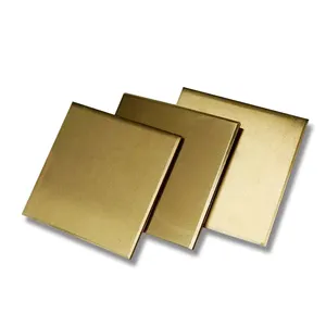 H62 brass sheet custom laser cut brass plate carving brass plate for hotel decoration